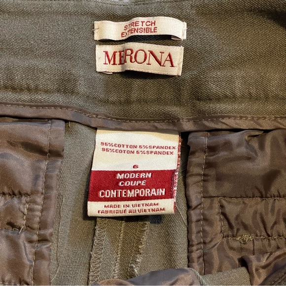 Merona modern stretch Pants women’s size 6 - Picture 7 of 7